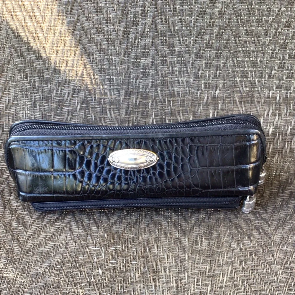 Brighton black leather